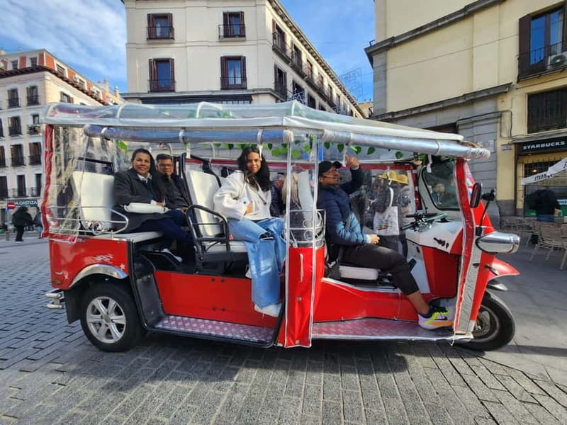1.5-hour Tuk Tuk Tour in Madrid - Comfort, access, and small practical limits