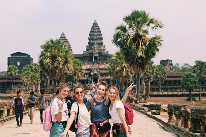 1-Day private Angkor Temple Tour with Sun Rise by Tuk Tuk from Siem Reap - Crossing the South Gate into Angkor Thom