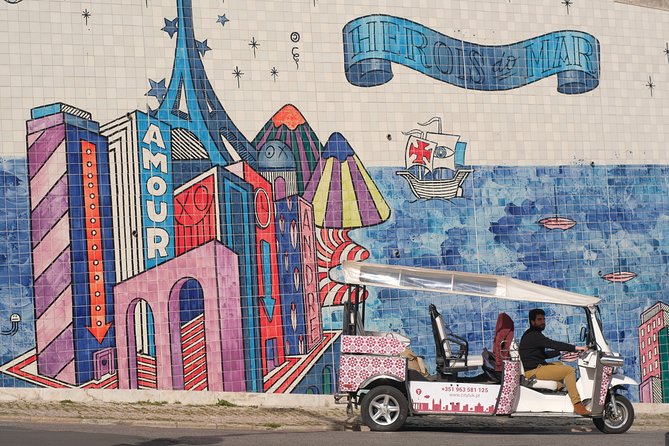 1 Hr City Tuk Tuk / Electric Car Tour of Lisbon - Lisbon Cathedral and the National Pantheon