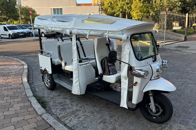 2 Hour Private Panoramic Tuk Tuk Tour - Puerta de Alcalá and the grand eastern city
