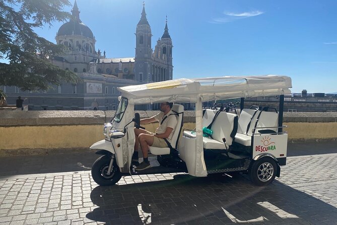 2 Hour Private Panoramic Tuk Tuk Tour - Temple of Debod and Madrid’s open views