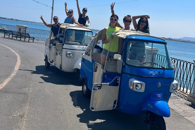 2 Hours Calessino/ Tuk tuk Tour to Syracuse and Ortigia Island - Four seats means four seats