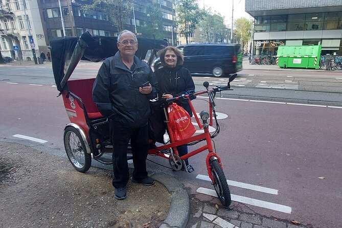 2 Hours Private Amsterdam Rickshaw Tour - Rembrandtplein and the Skinny Bridge