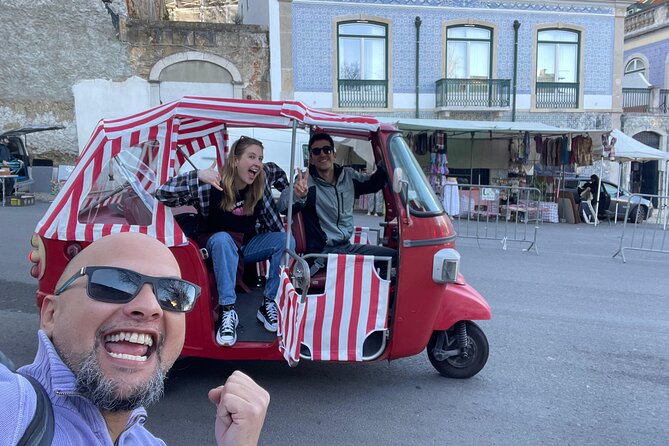 2h Lisbon Private Historical Center Tour by Tuk Tuk - Tile art at Botto Machado and Costa do Castelo
