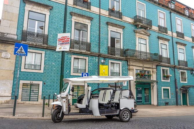 2h “Untouched Lisbon” - Hidden Secrets Tuk Tuk Tour - Rua da Bica and the famous yellow funicular