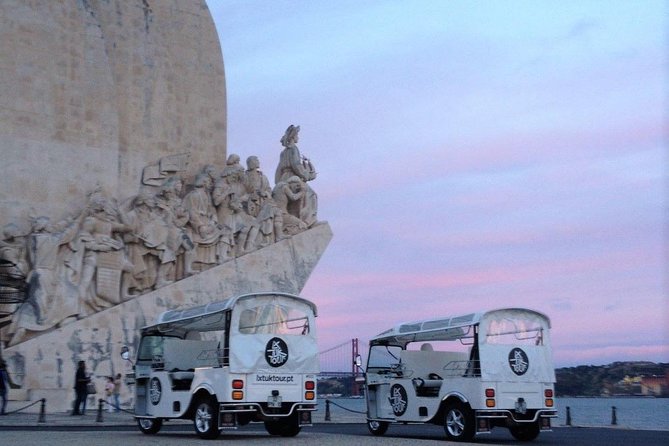 3 hour Private ECO Tuk Tuk Tour of Lisbon with Cherry Liqueur - Chiado shows Lisbon’s polished side