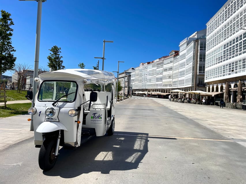 A Coruña: VIP Tuk Tuk tour - Starting beside Palexco at the cruise terminal