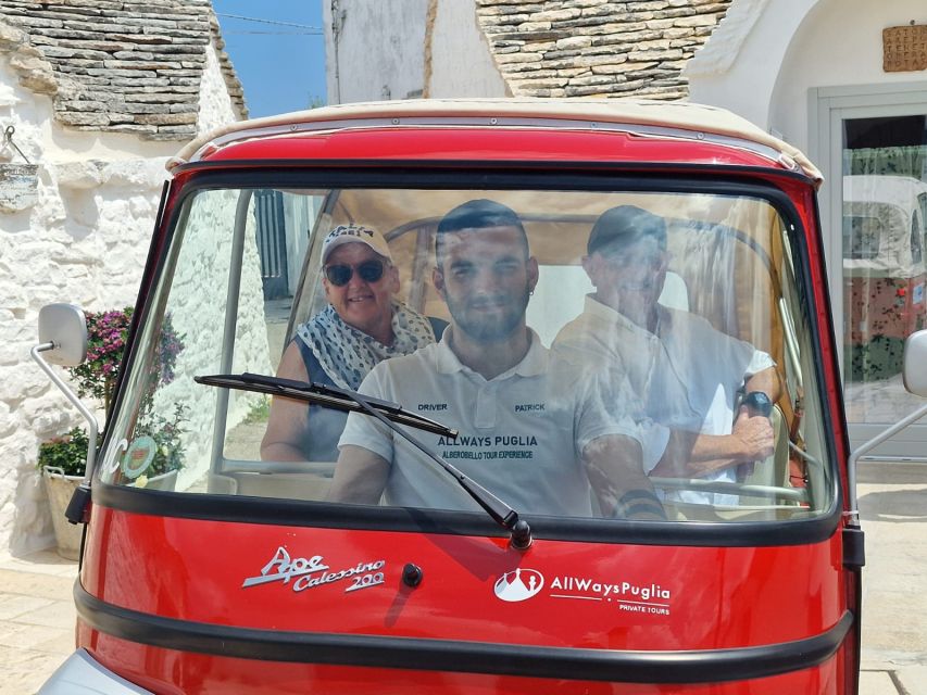 Alberobello: Private Tuk Tuk Tour with Audio Guide - Key Points Before You Book