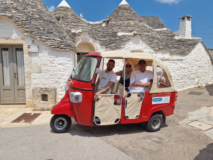 Alberobello: Private Tuk Tuk Tour with Audio Guide - Starting at the AllWays Puglia Office