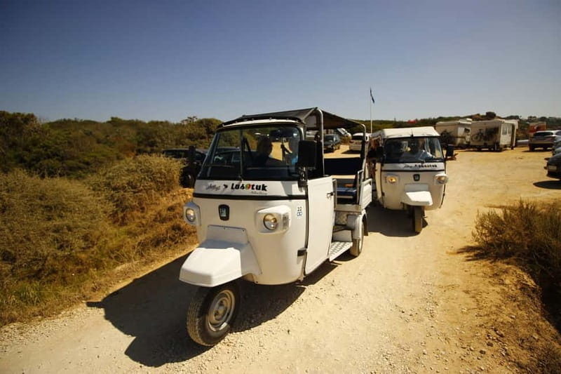 Albufeira: Tuk Tuk Ride with Old Town and Beaches - Santa Eulália and the eastern coast