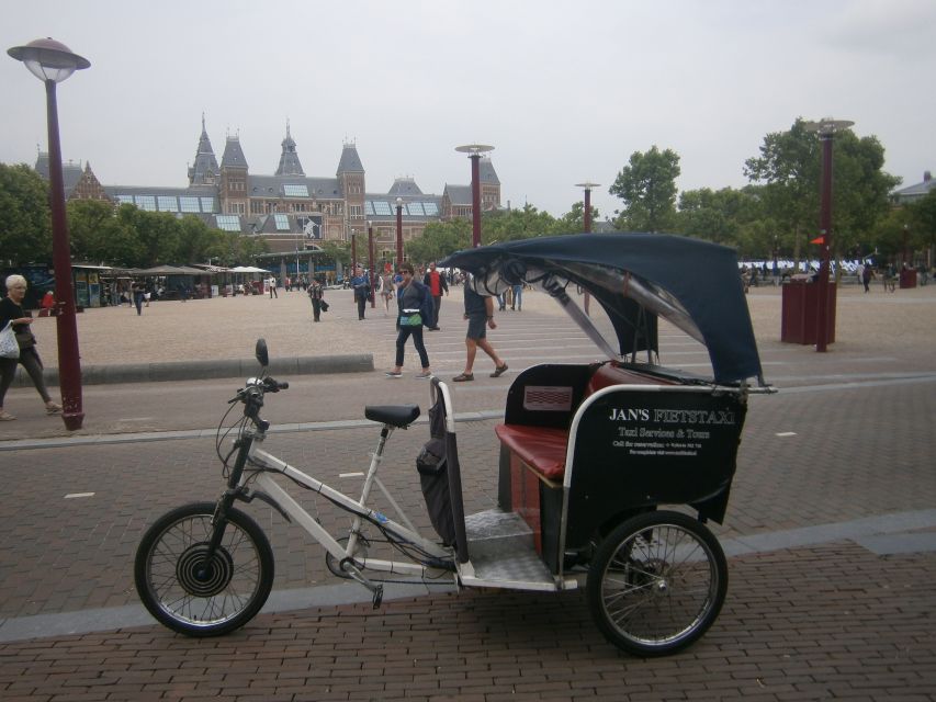 Amsterdam: 2-Hour Sightseeing Tour by Rickshaw - Weather, comfort, and the ride itself