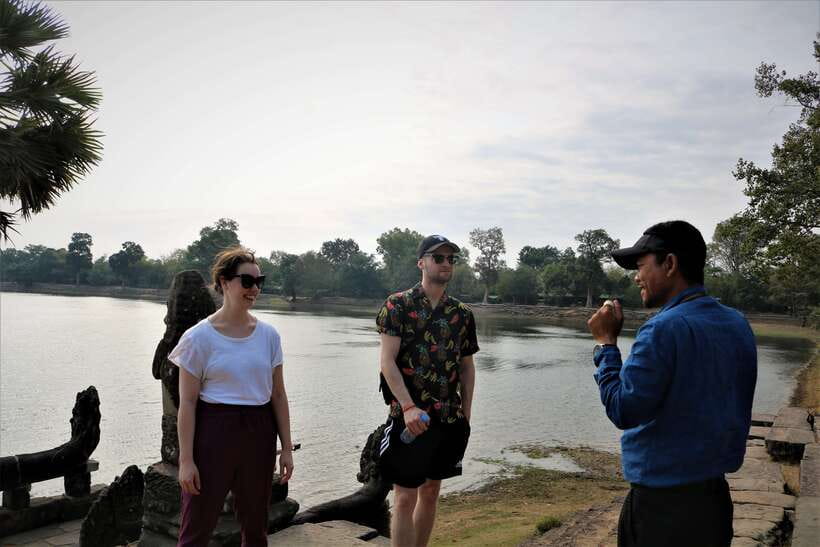 Angkor Wat: Tuk Tuk and Walking Tour - Bayon’s stone faces reward a slow look