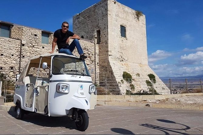 Apelisetta tuk tuk: 2 hours tour of Cagliari - The first hour: a useful Cagliari orientation