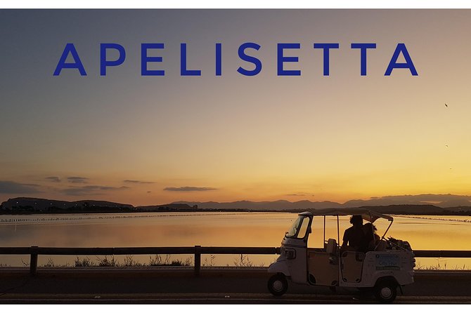 Apelisetta tuk tuk: 2 hours tour of Cagliari - Molentargius salt ponds and the flamingos
