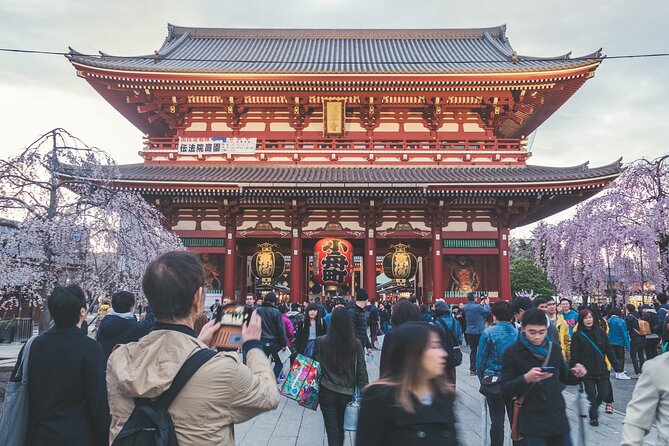 Asakusa, Tokyo: Rickshaw Experience and Highlights Walking tour - Hanayashikidori and old Tokyo atmosphere