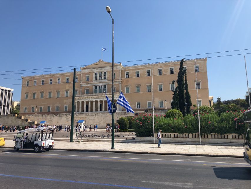 Athens from Piraeus: Private E-Tuk Tuk Half-Day Tour - The Temple of Olympian Zeus and Hadrian’s Arch
