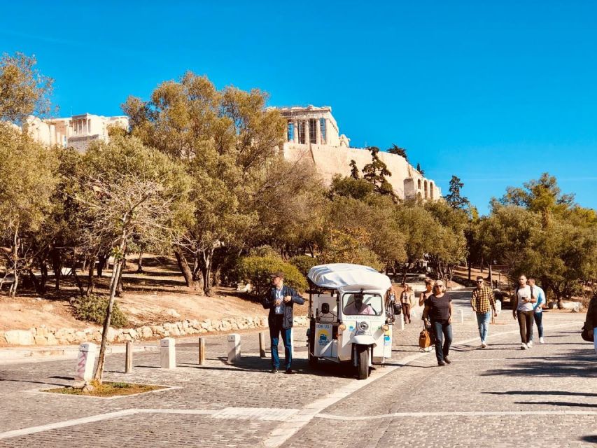 Athens: Private 3-Hour City Tour on Eco-Friendly Tuk Tuk - The Electric Ride Through Central Athens