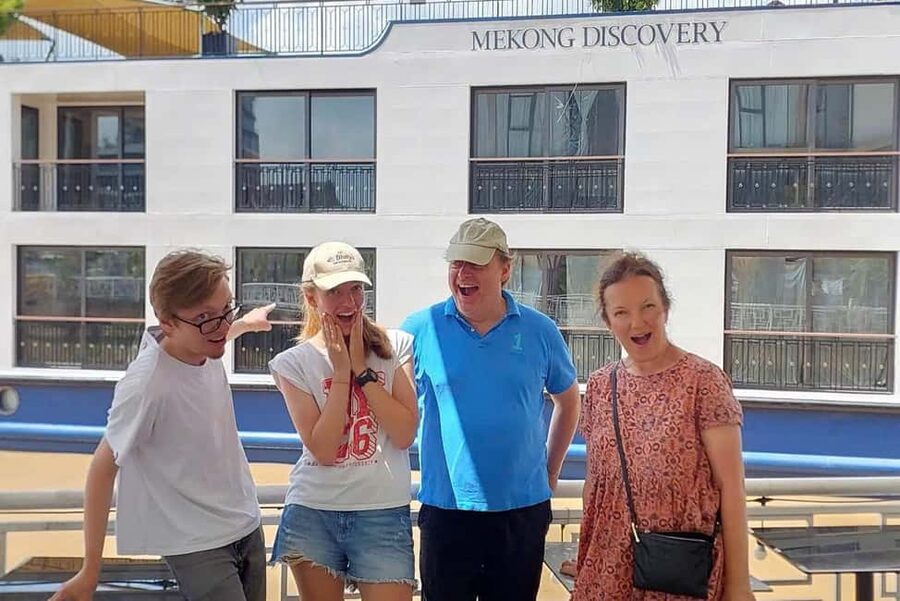 Authentic Mekong Delta: Tuk Tuk, Rowing Boat, Biking Tour - Leaving Ho Chi Minh City for the Mekong