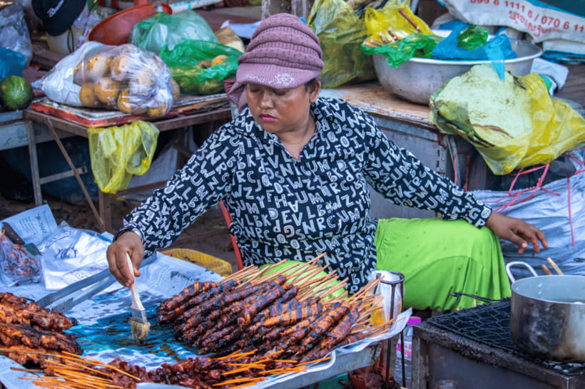 Authentic Siem Reap: Tuk Tuk Countryside and Sunset Tour - Rice farms and the making of local rice wine