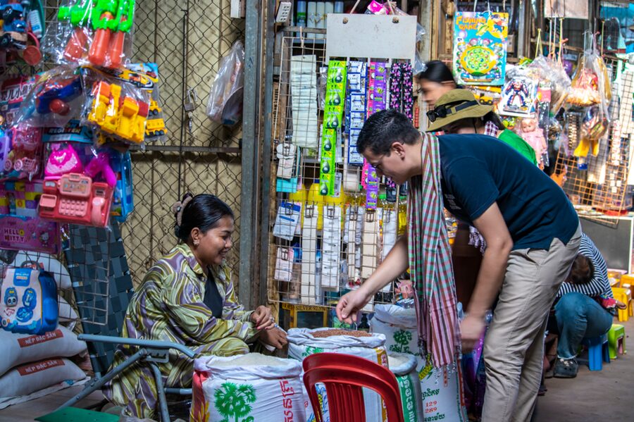 Authentic Siem Reap: Tuk Tuk Countryside and Sunset Tour - Sunset near Phnom Krom
