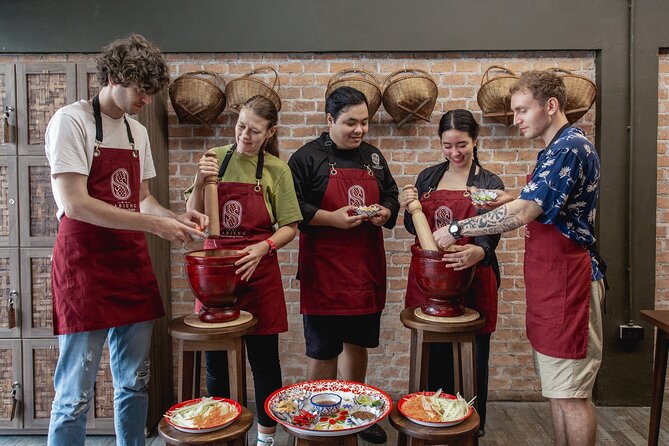 Authentic Thai Cooking with the Largest market visit &TukTuk ride - What You May Cook: Pad Thai, Curry, Soup, and Dessert