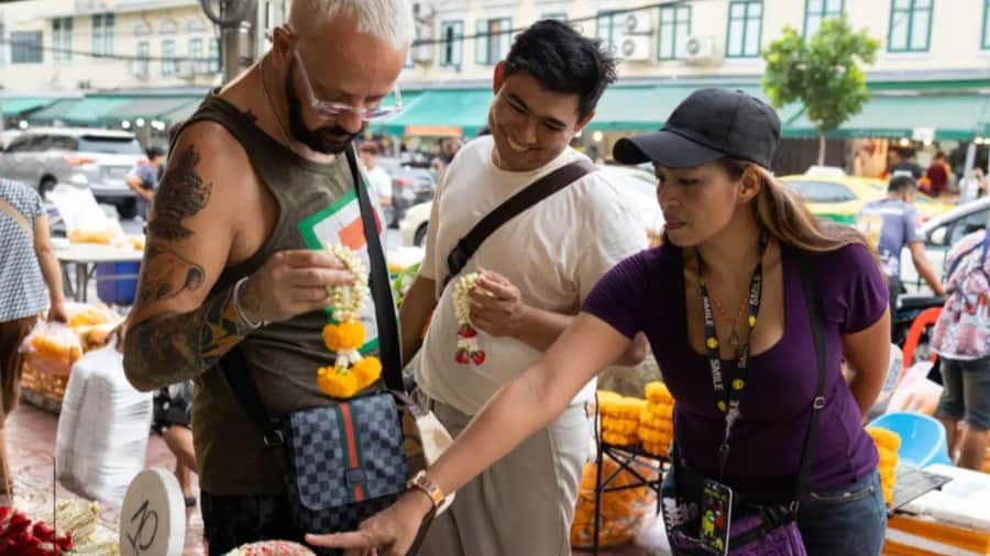 Bangkok Adventure Tuk Tuk Food Tour - Chinatown after dark
