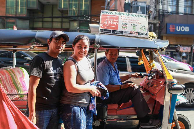 Bangkok Combo: Tuk Tuk App Pass, Chao Phraya Boat & E-sim - Siam Center and Bangkok’s shopping core