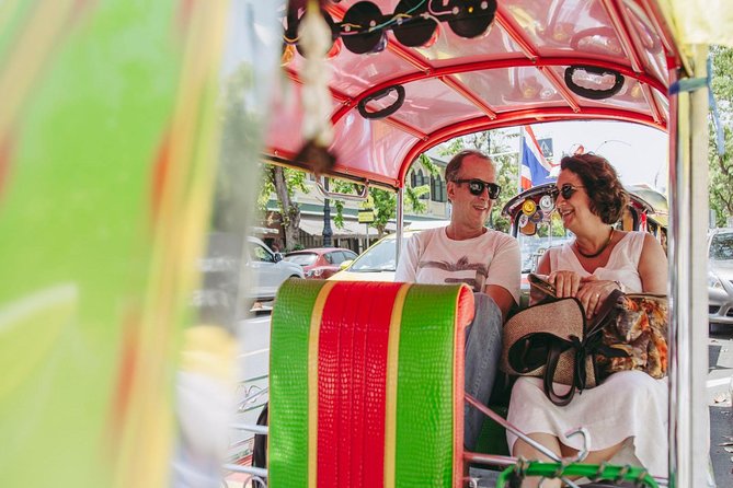 Bangkok Electric Tuk Tuk: Thonburi, Wang Lang & Food Tour - Sanam Chai starts the afternoon at 2 p.m.
