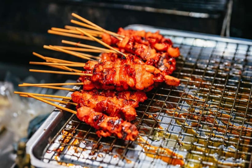 Bangkok: Midnight Food Tour by Tuk-Tuk - Tuk-tuk rides through the Old Town