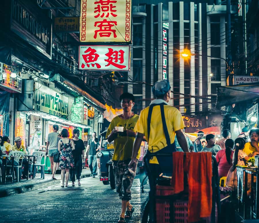 Bangkok Night Tuk Tuk: Private Tour of Markets & Landmarks - Talat Noi and the Rong Kueak Shrine