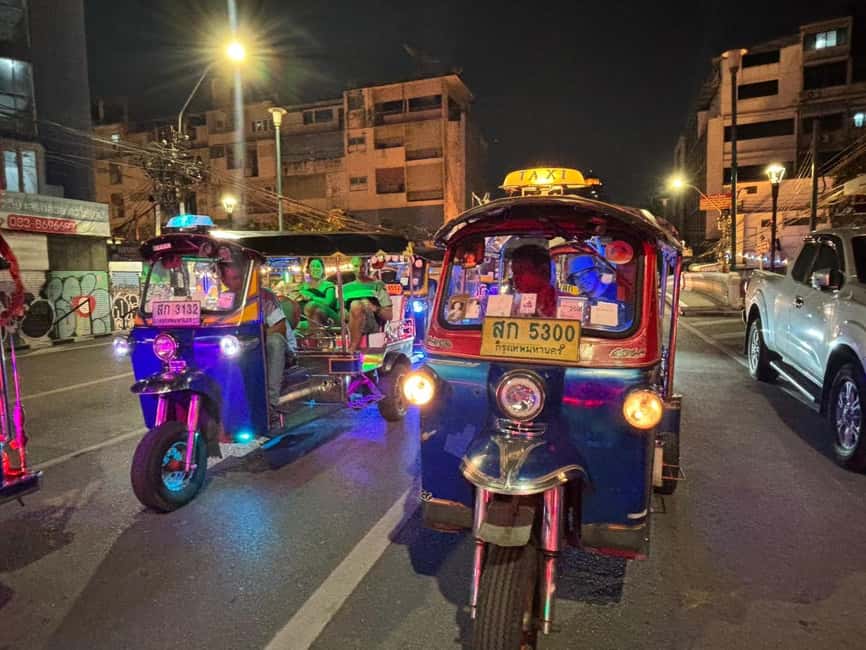 Bangkok: Tuk Tuk Adventure Chinatown Michelin Food & Temples - Pak Khlong Talat and Bangkok’s flower market