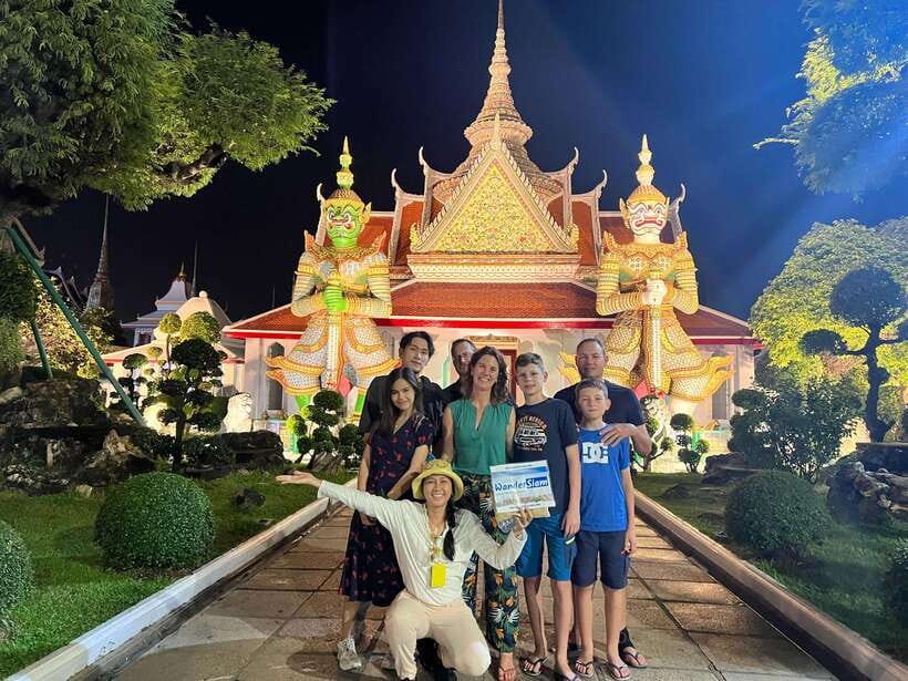 Bangkok Tuk-Tuk by Night with Chinatown Street Food Meal - Pak Khlong Talat and the lotus lesson