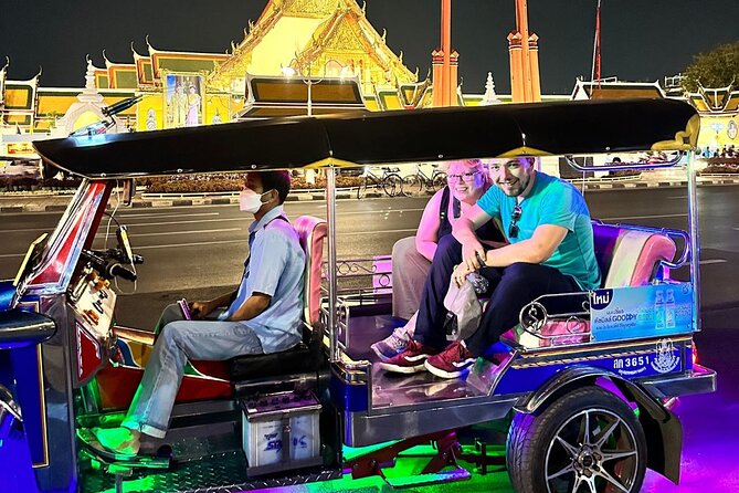 Bangkok Tuk Tuk Food Tour By Night - Chinatown food stops: noodle soup, dim sum, and Thai favorites
