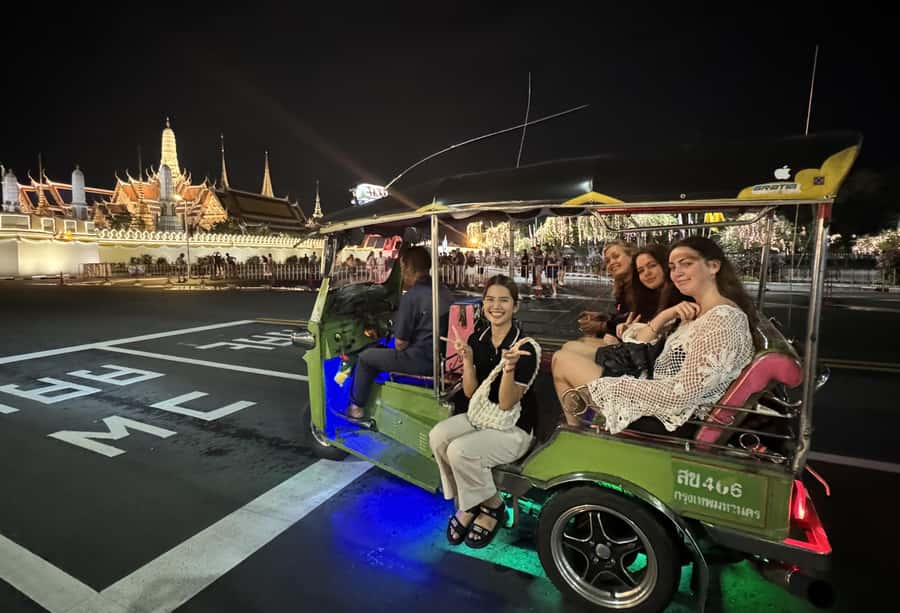 Bangkok: TUK TUK Tour Night Life Private with Hotel Pick Up - The tuk-tuk is part of the attraction