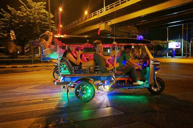Bangkok Under the Night Lights by TUK-TUK (SHA Plus) - Starting at Saphan Taksin and Sathorn Pier