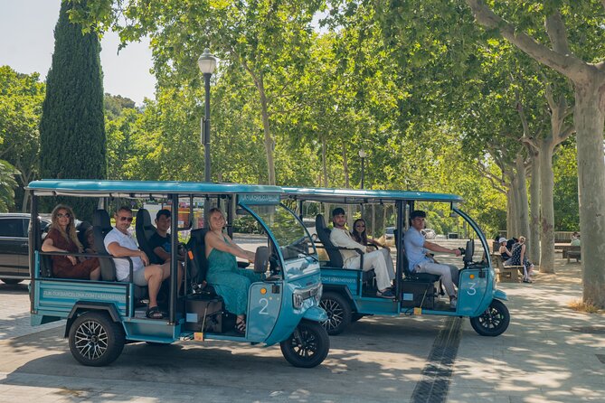Barcelona 2 Hours Private Tuk-Tuk Tour - The pointed towers of Diagonal Avenue