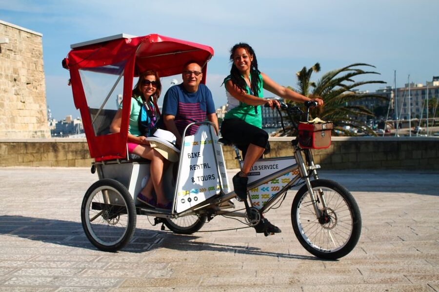Bari: Old Town Guided Eco-Friendly Rickshaw Tour - Starting near Piazza Mercantile