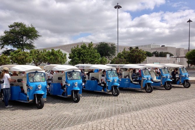 Belem Tour by Tuk Tuk from Lisbon - Belém Tower in a ten-minute stop
