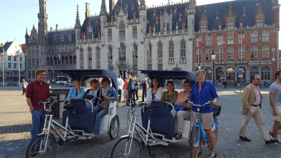 Bruges: Guided Rickshaw Tour - Starting at Market Square