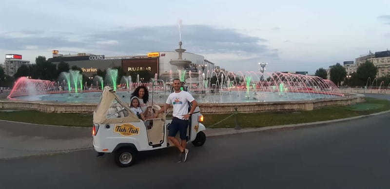 Bucharest: Best of Bucharest Private Tuk-Tuk Tour - Comfort, snacks, and practical details