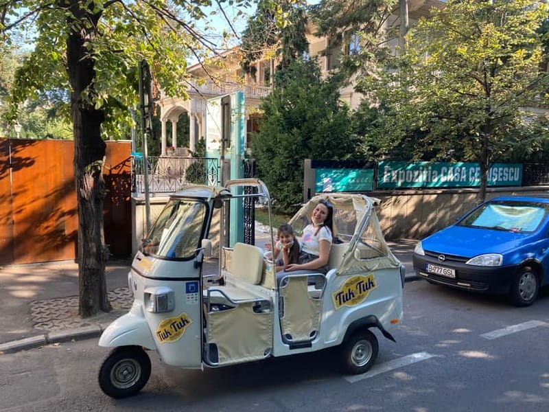 Bucharest: Best of Bucharest Private Tuk-Tuk Tour - Calea Victoriei brings together old and new Bucharest