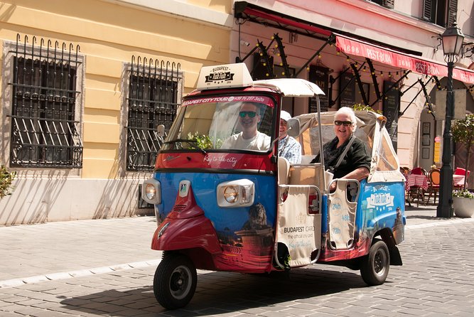 Budapest Private Tuk Tuk Half-Day Tour - Károlyi Garden, Kálvin tér, and the market