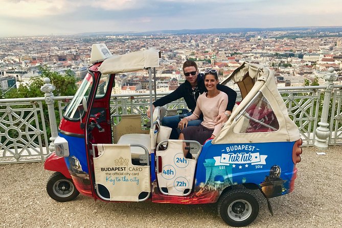 Budapest Romantic Private Tuk Tuk Tour - Crossing Liberty Bridge to Gellért Hill