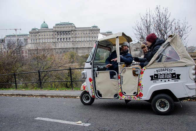 Budapest Tuk Tuk Tour with House of the Unicum Distillery Visit - Castle Hill, Town Hall, and Matthias Church