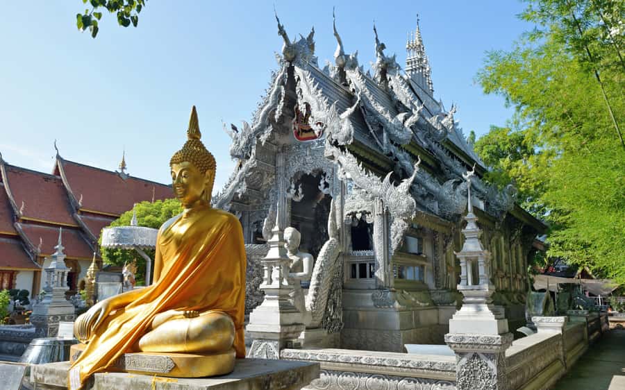 Chiang Mai: Half-Day Private City Tour by Tuk Tuk - Wat Srisuphan Aram, the Silver Temple