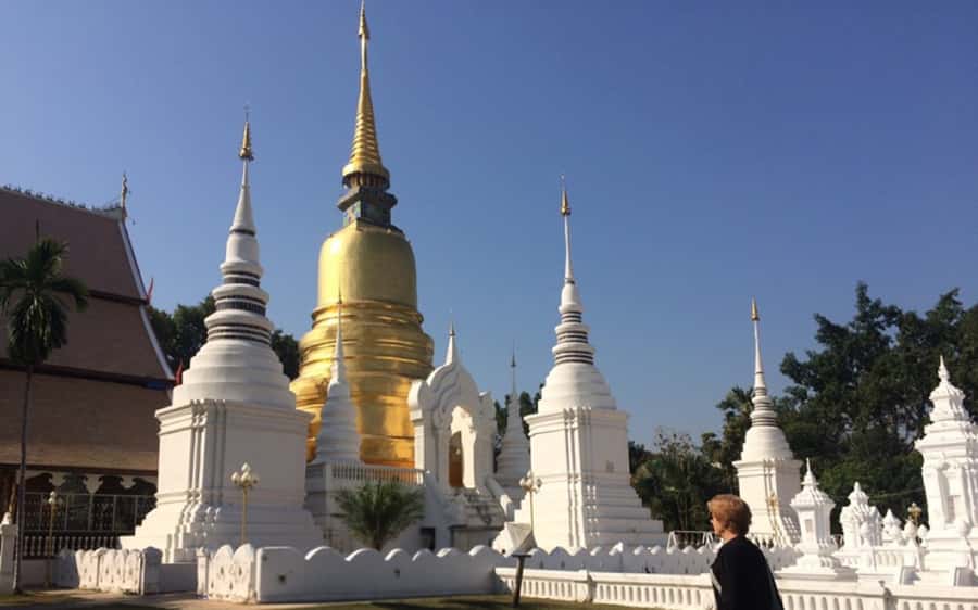Chiang Mai: Half-Day Private City Tour by Tuk Tuk - Traditional art at the Ancient Lanna Arts Study Centre