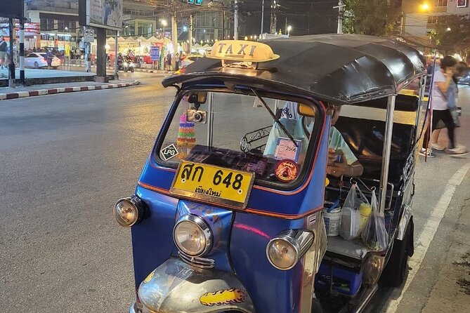 Chiang Mai Temples and Market Tuk-Tuk Evening Night Tour - Wat Chedi Luang and the great stupa