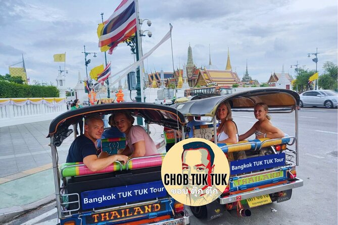 CHOB TUK TUK + Canal + Food Tasting - Why this half-day Bangkok tour works well