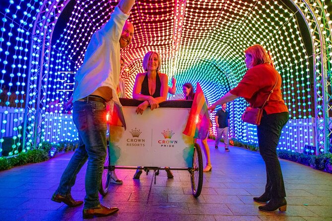 Christmas Lights Rickshaw Tour in Perth - The Geomtree and the Rest of the City Route