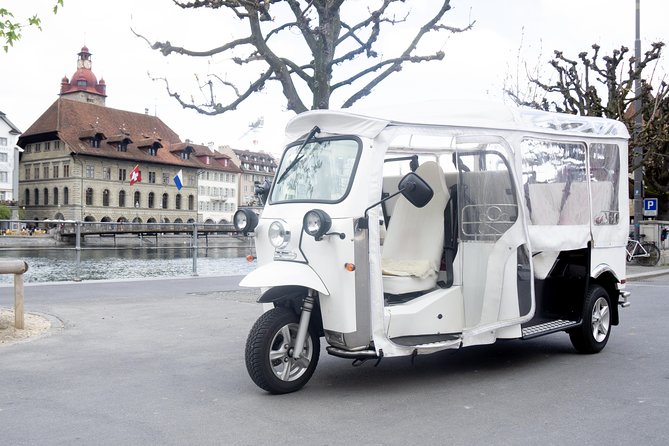 City Tour Plus Lucerne by Etuktuk - The 14th-century wall and its nine towers